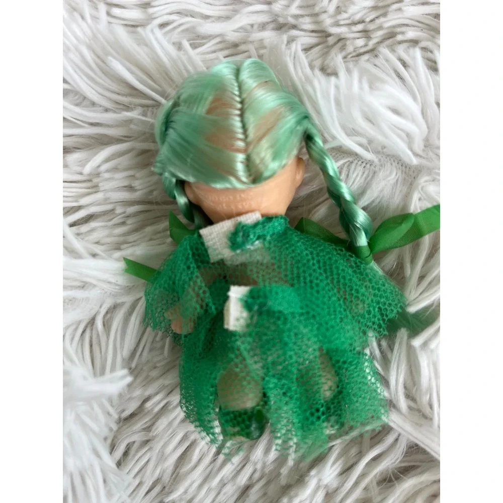 Vintage LJN Honey Hill Bunch Emerald the‎ Green Witch Doll 1970s Miniature Toy